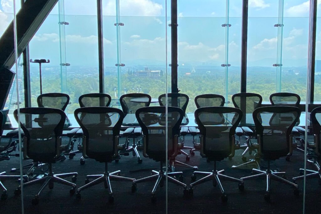 Sala de juntas de NMD Comunicación en Ciudad de México